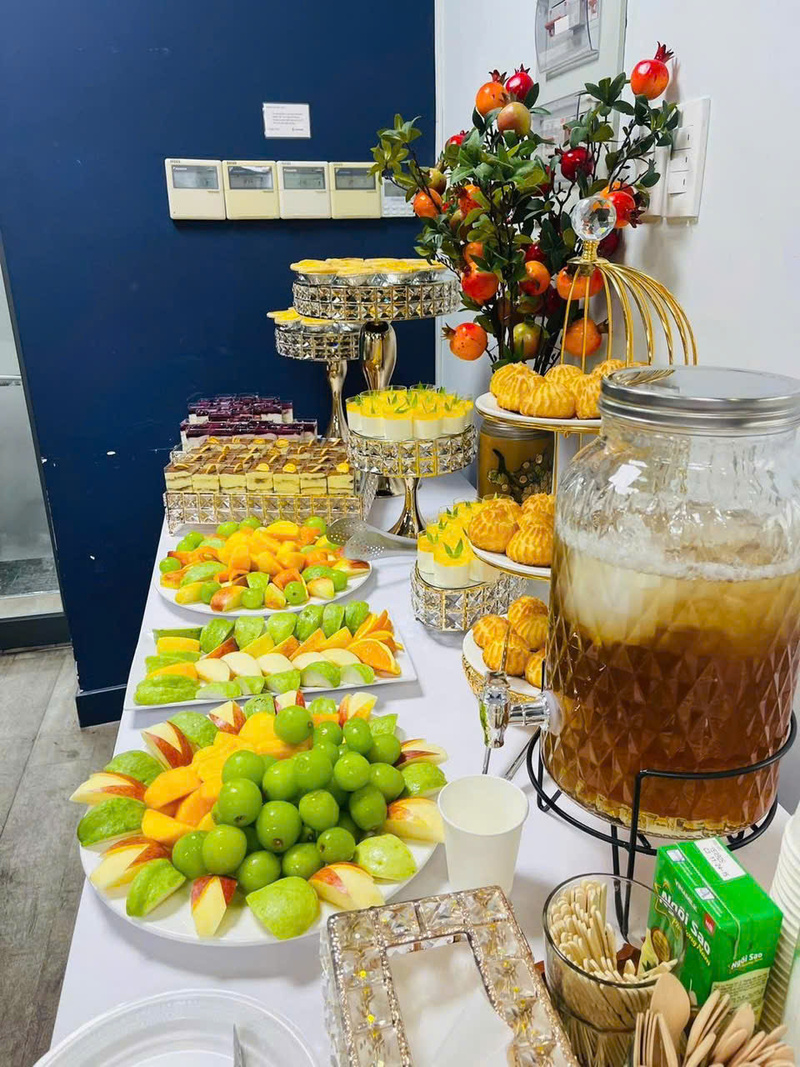 Set up tiệc Teabreak